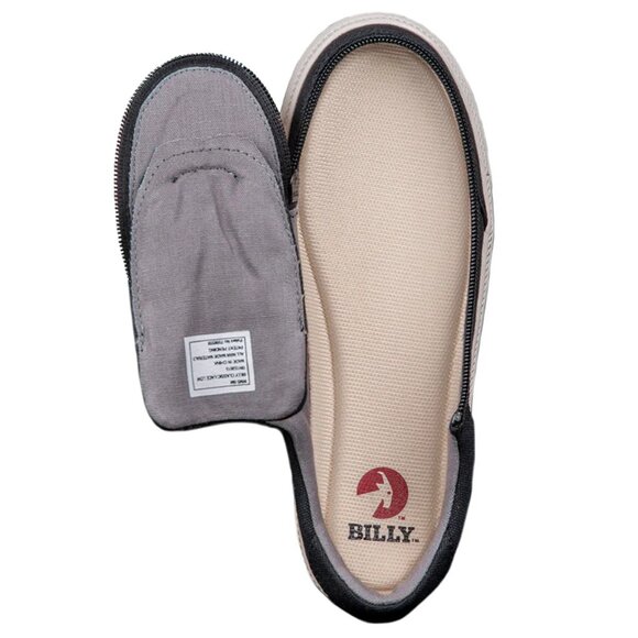 NEW Billy Footwear Women Low Top Zip Up Shoe Black Adaptive Size 6.5 M KF112 - Picture 2 of 5